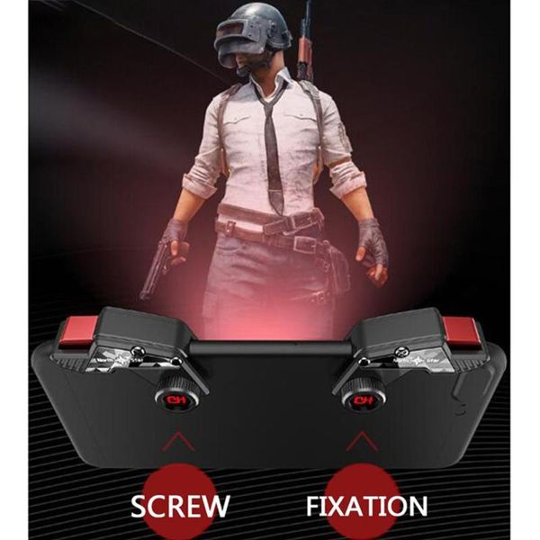 mobile game fire button aim key smart phone trigger l1r1 shooter controller for pubg android controllers & joysticks
mobile game fire button aim key smart phone trigger l1r1 shooter controller for pubg android controllers & joysticks