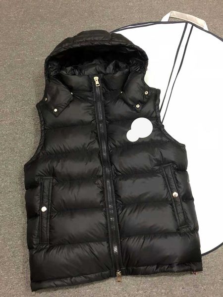 classical maya mens down vests french brand designer embrodered double bandge style womens downs vest, Black;white
classical maya mens down vests french brand designer embrodered double bandge style womens downs vest, Black;white