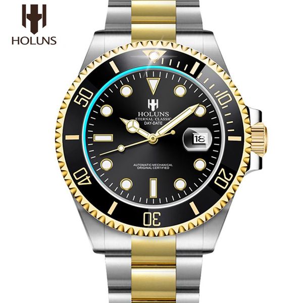 wristwatches holuns 2022 men mechanical wristwatch automatic watch sapphire glass for relogio masculino, Slivery;brown
wristwatches holuns 2022 men mechanical wristwatch automatic watch sapphire glass for relogio masculino, Slivery;brown