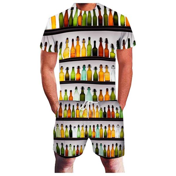 men's tracksuits sets summer men clothing leisure sports 3d beer plus size fitness running two-piece suit ropa mujer hombre jogging, Gray
men's tracksuits sets summer men clothing leisure sports 3d beer plus size fitness running two-piece suit ropa mujer hombre jogging, Gray