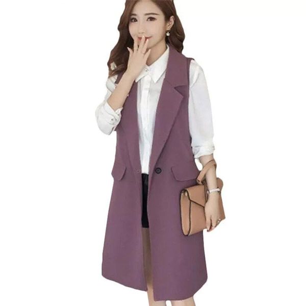 women's vests plus size 3xl women spring autumn long coat sleeveless suit vest ladies casual elegant office blazer jacket, Black;white
women's vests plus size 3xl women spring autumn long coat sleeveless suit vest ladies casual elegant office blazer jacket, Black;white
