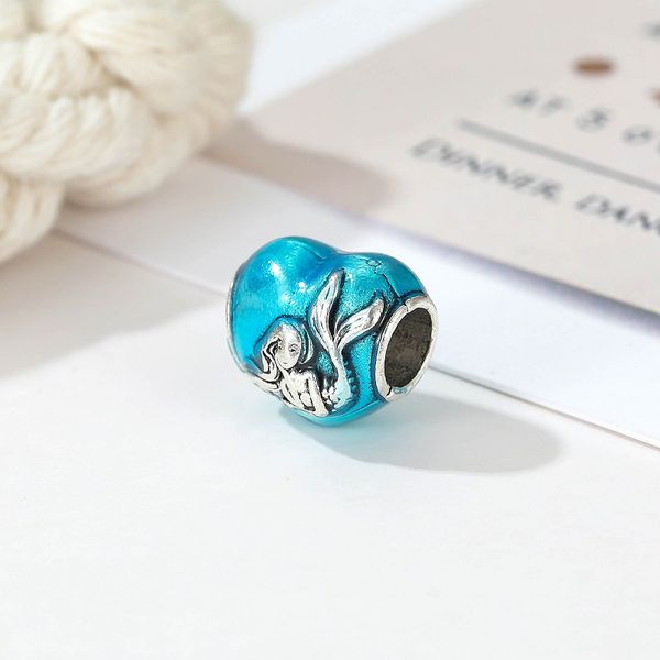 fits pandora bracelets blue enamel mermaid european charms silver enamel charm bead loose beads for wholesale diy european sterling necklace, Black
fits pandora bracelets blue enamel mermaid european charms silver enamel charm bead loose beads for wholesale diy european sterling necklace, Black
