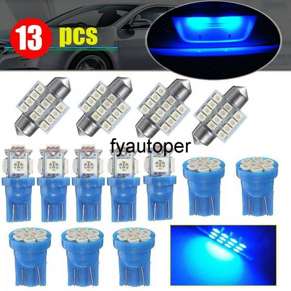 13pcs blue led lights car tuning interior inside decorative lamp dome map door license plate lights bulbs car products
13pcs blue led lights car tuning interior inside decorative lamp dome map door license plate lights bulbs car products