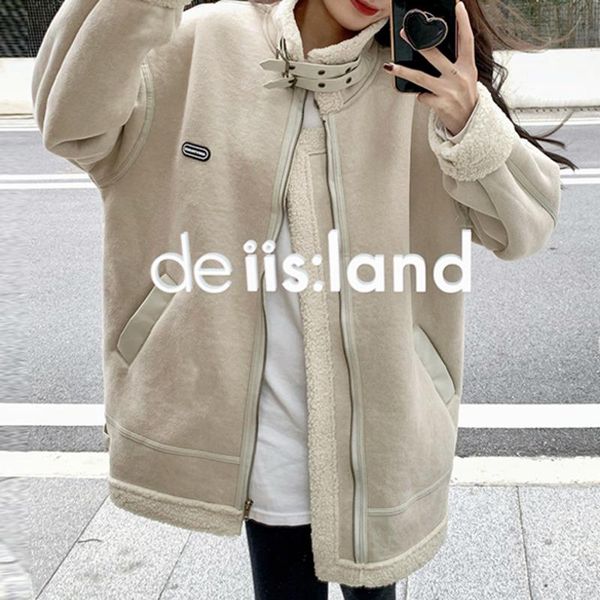 women's jackets apricot coat autumn and winter plush thickened versatile 2021 loose bf lazy style small motorcycle suit, Black;brown
women's jackets apricot coat autumn and winter plush thickened versatile 2021 loose bf lazy style small motorcycle suit, Black;brown