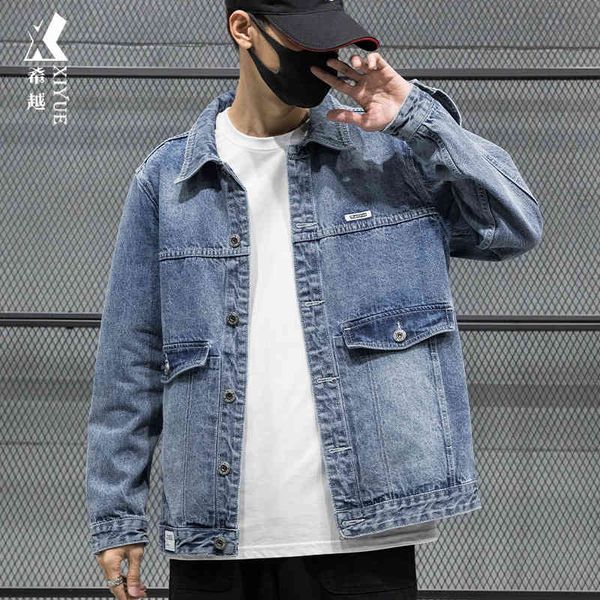 men's jackets autumn winter retro wash tooling denim jacket male loose large size all-match casual teenagers denim clothes givt, Black;brown
men's jackets autumn winter retro wash tooling denim jacket male loose large size all-match casual teenagers denim clothes givt, Black;brown