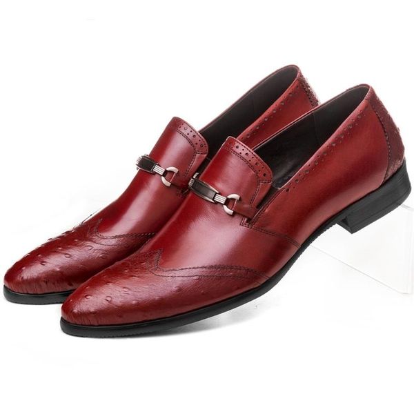 dress shoes fashion black / brown tan loafers business genuine leather wedding mens with buckle
dress shoes fashion black / brown tan loafers business genuine leather wedding mens with buckle