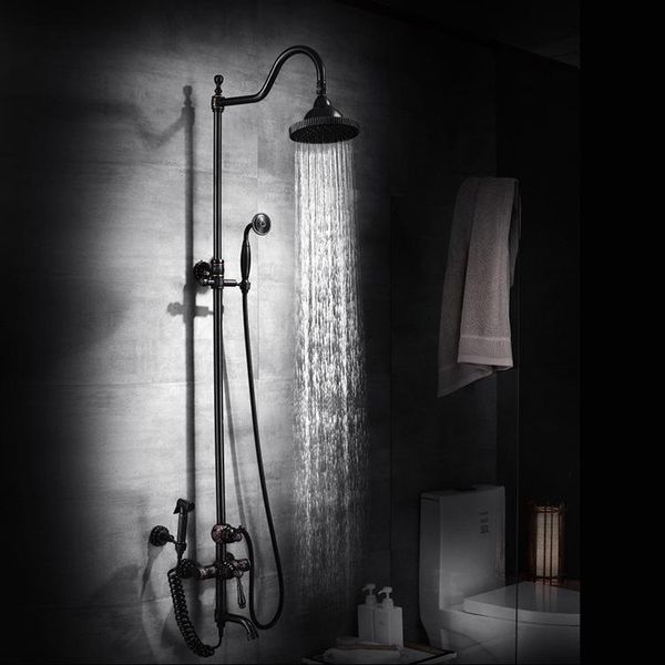 bathroom sink faucets all copper four-speed switch black ancient carved shower large nozzle with bidet spray gun intensive rain
bathroom sink faucets all copper four-speed switch black ancient carved shower large nozzle with bidet spray gun intensive rain