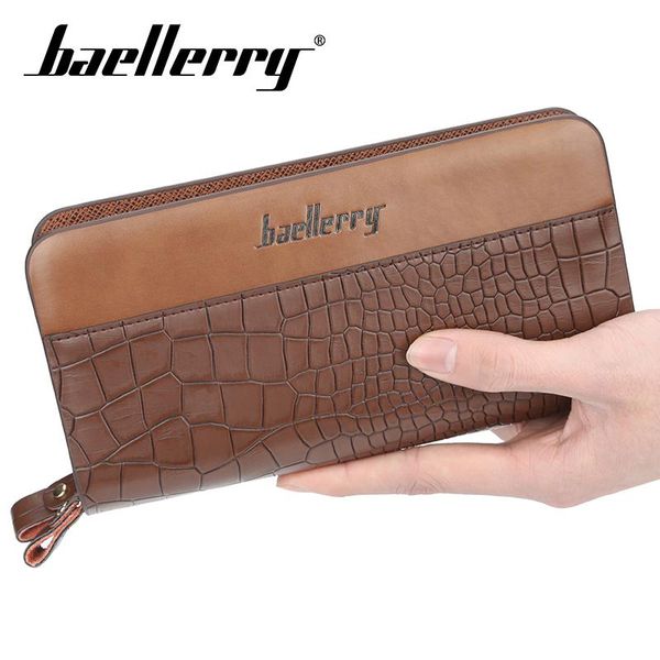 wallets baellerry men crocodile pattern long wallet coin pocket po holder card pu leather casual zipper, Red;black
wallets baellerry men crocodile pattern long wallet coin pocket po holder card pu leather casual zipper, Red;black