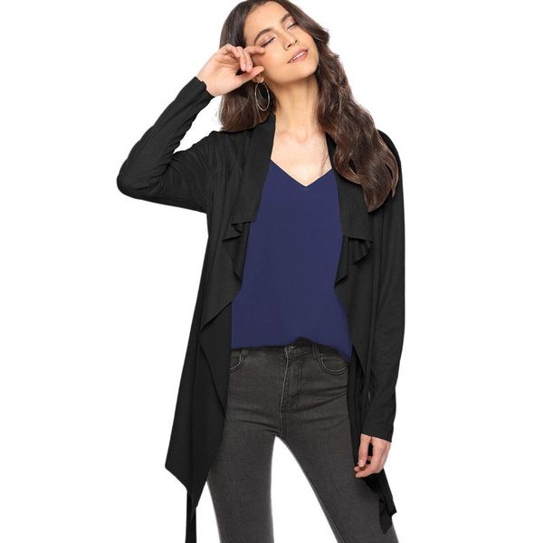 women's jackets autumn winter frosted lapel long sleeve jacket with belt women elastic cardigan soft casual sweater pull outerwear, Black;brown
women's jackets autumn winter frosted lapel long sleeve jacket with belt women elastic cardigan soft casual sweater pull outerwear, Black;brown