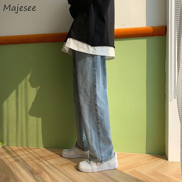 men's jeans vintage men summer plus size s-3xl ins fashion drawstring trousers leg causal denim elastic waist solid classic baggy chic, Blue
men's jeans vintage men summer plus size s-3xl ins fashion drawstring trousers leg causal denim elastic waist solid classic baggy chic, Blue