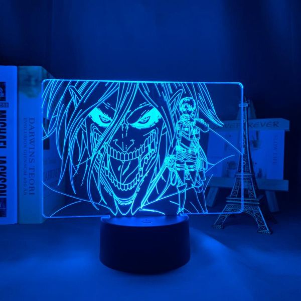 night lights acrylic 3d lamp attack on titan levi ackerman for home room decor light child manga birthday gift led colorful anime
night lights acrylic 3d lamp attack on titan levi ackerman for home room decor light child manga birthday gift led colorful anime