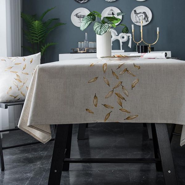 table cloth nordic style white aesthetic golden leaf embroidery modern art nape de dining decor ei50tc
table cloth nordic style white aesthetic golden leaf embroidery modern art nape de dining decor ei50tc