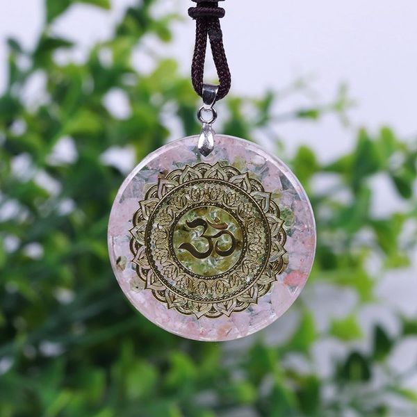pendant necklaces orgonite energy pink crystal the soul bring lucky reiki stone necklace glamour jewelry for woman, Silver
pendant necklaces orgonite energy pink crystal the soul bring lucky reiki stone necklace glamour jewelry for woman, Silver