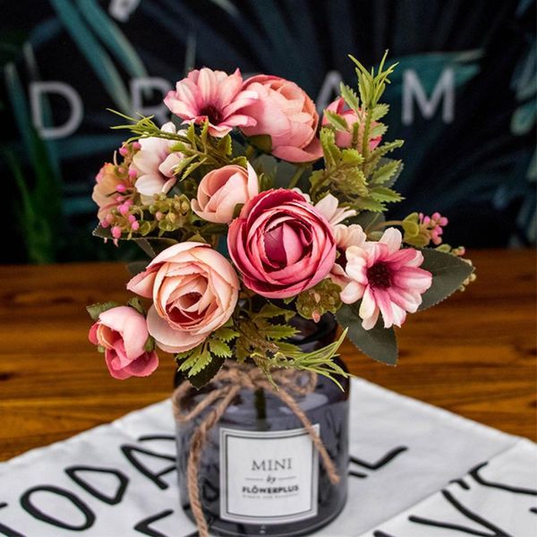 autumn fake tea rose silk flower fall gerbera daisy artificial plastic for wedding home accessories decoration room decor decorative flowers
autumn fake tea rose silk flower fall gerbera daisy artificial plastic for wedding home accessories decoration room decor decorative flowers