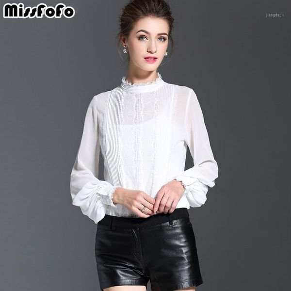 women's blouses & shirts missfofo 2021 fashion spring regular shirt women casual blouse o-neck button full office lady black white size
women's blouses & shirts missfofo 2021 fashion spring regular shirt women casual blouse o-neck button full office lady black white size