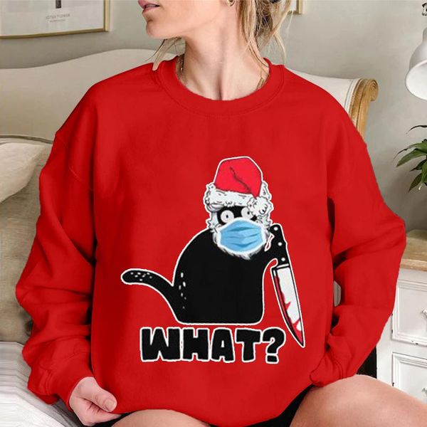 women's hoodies & sweatshirts funny cat pattern graphic oversize red women sweatshirt long sleeve christmas pullover plus size streetwe, Black
women's hoodies & sweatshirts funny cat pattern graphic oversize red women sweatshirt long sleeve christmas pullover plus size streetwe, Black