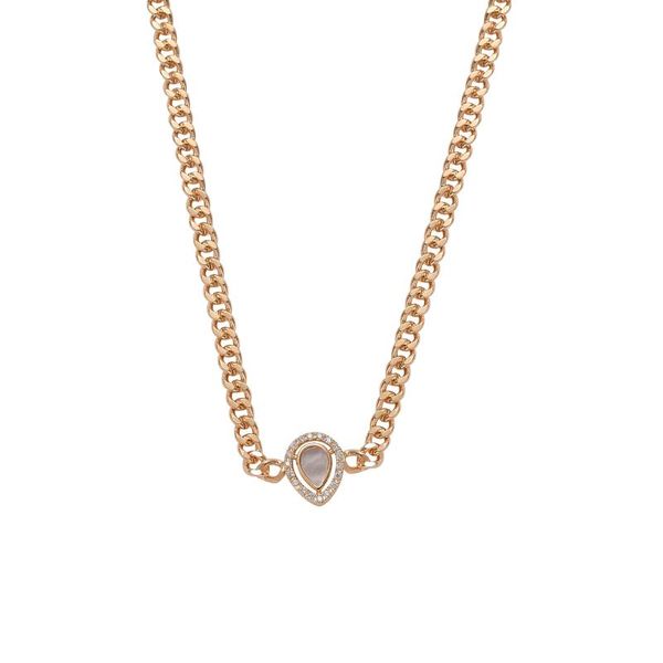 women fashion adjustable exquisite waterdrop shell design zircon necklace clavicle choker party anniversary birthday gift chains, Silver
women fashion adjustable exquisite waterdrop shell design zircon necklace clavicle choker party anniversary birthday gift chains, Silver