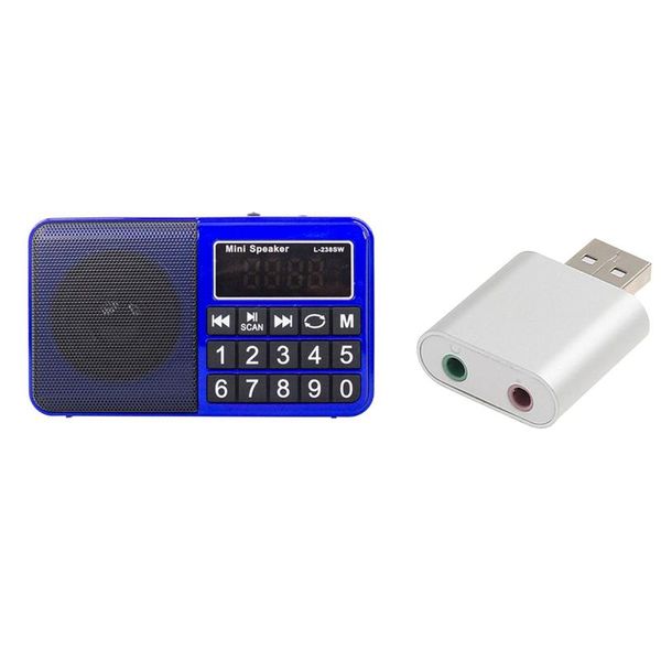 pcs l-238sw mini portable digital multi full band fm am mw sw radio receiver & 1 usb external stereo sound adapter
pcs l-238sw mini portable digital multi full band fm am mw sw radio receiver & 1 usb external stereo sound adapter