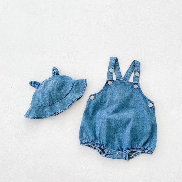 jumpsuits wlg boys girls romper baby clothes spring fall denim blue strap rompers with hat toddler casual
jumpsuits wlg boys girls romper baby clothes spring fall denim blue strap rompers with hat toddler casual