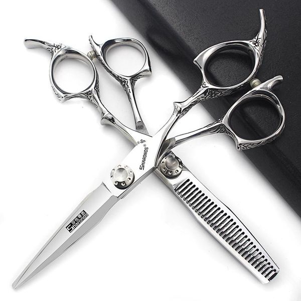 hair scissors 440c imported steel 6 inch hairdresser professional thinning set precision barber shop styling
hair scissors 440c imported steel 6 inch hairdresser professional thinning set precision barber shop styling