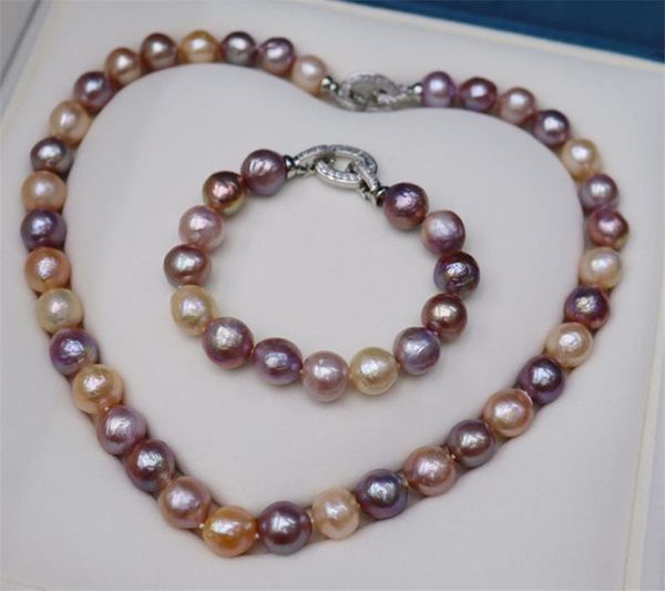 earrings & necklace habitoo 12-14mm multicolor baroque reborn keshi pearl bracelet gorgeous luxury jewelry set for women charming gifts, Silver
earrings & necklace habitoo 12-14mm multicolor baroque reborn keshi pearl bracelet gorgeous luxury jewelry set for women charming gifts, Silver