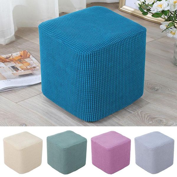chair covers universal stool protector thick solid color square stretch knitting seat living room cover
chair covers universal stool protector thick solid color square stretch knitting seat living room cover
