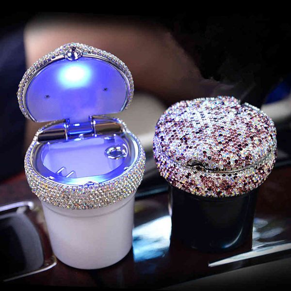 car led blue-ray high temperature resistance auto cigarette ashtray luxury diamond gift for women girl home use
car led blue-ray high temperature resistance auto cigarette ashtray luxury diamond gift for women girl home use