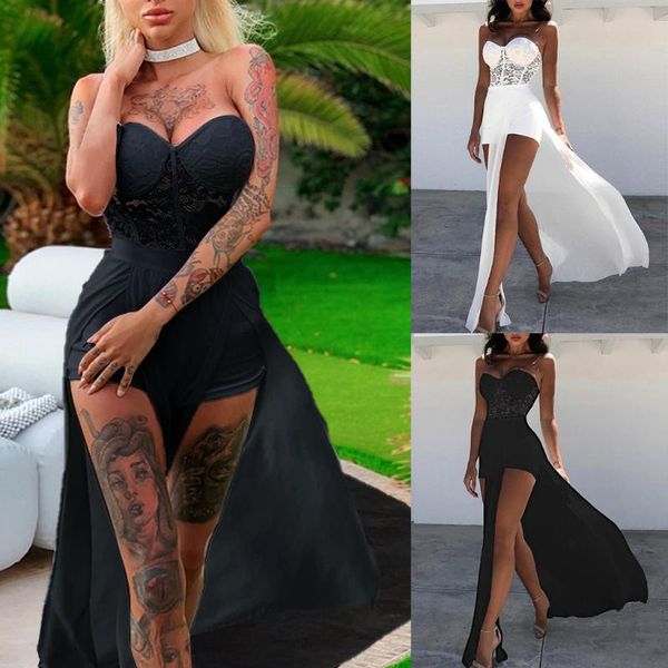 women's jumpsuits & rompers black lace bodice ruffle trim jumpsuit women autumn sleeveless high waist wide leg elegant off shoulder irr, Black;white
women's jumpsuits & rompers black lace bodice ruffle trim jumpsuit women autumn sleeveless high waist wide leg elegant off shoulder irr, Black;white