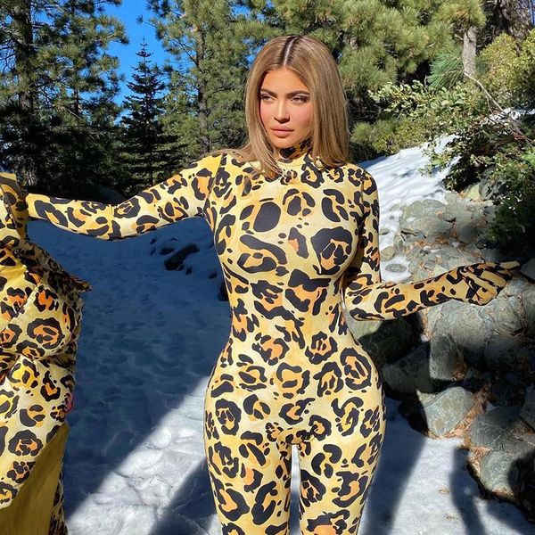 women's jumpsuits & rompers leopard pattern print long sleeves turtleneck women jumpsuit with gloves arrivals spring and autumn, Black;white
women's jumpsuits & rompers leopard pattern print long sleeves turtleneck women jumpsuit with gloves arrivals spring and autumn, Black;white