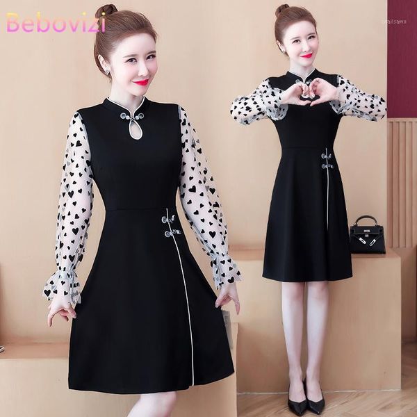 ethnic clothing plus size -4xl spring autumn 2021 fashion modern cheongsam dress women long sleeve qipao traditional chinese clothes, Red
ethnic clothing plus size -4xl spring autumn 2021 fashion modern cheongsam dress women long sleeve qipao traditional chinese clothes, Red