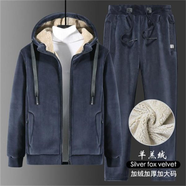 jogging clothing terno masculino espessamento de outono e inverno suéter lã caxemira cordeiro com zÃper capuz cal, Black;red
jogging clothing terno masculino espessamento de outono e inverno suéter lã caxemira cordeiro com zÃper capuz cal, Black;red