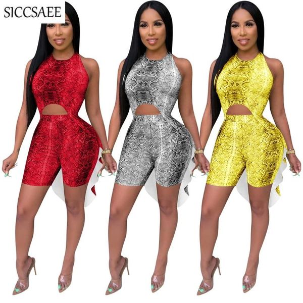 snake skin print two piece set halter asymmetrical backless bodycon bodysuit serpentine shorts sets for women clubwear women's tra, Gray
snake skin print two piece set halter asymmetrical backless bodycon bodysuit serpentine shorts sets for women clubwear women's tra, Gray