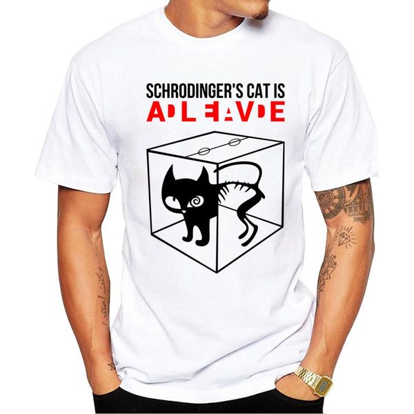 men's t-shirts teehub schrodinger's cat is dead and alive men t-shirt short sleeve t shirts printed hipster tshirts casual basic t, White;black
men's t-shirts teehub schrodinger's cat is dead and alive men t-shirt short sleeve t shirts printed hipster tshirts casual basic t, White;black