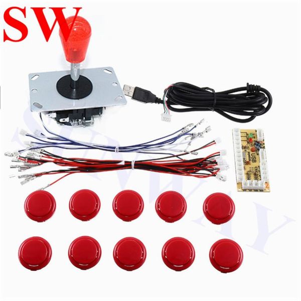 game controllers & joysticks 2-player arcade machine buttons and joystick diy controller kit for windows raspberry pi,x 5 pin joysticks,10 p
game controllers & joysticks 2-player arcade machine buttons and joystick diy controller kit for windows raspberry pi,x 5 pin joysticks,10 p
