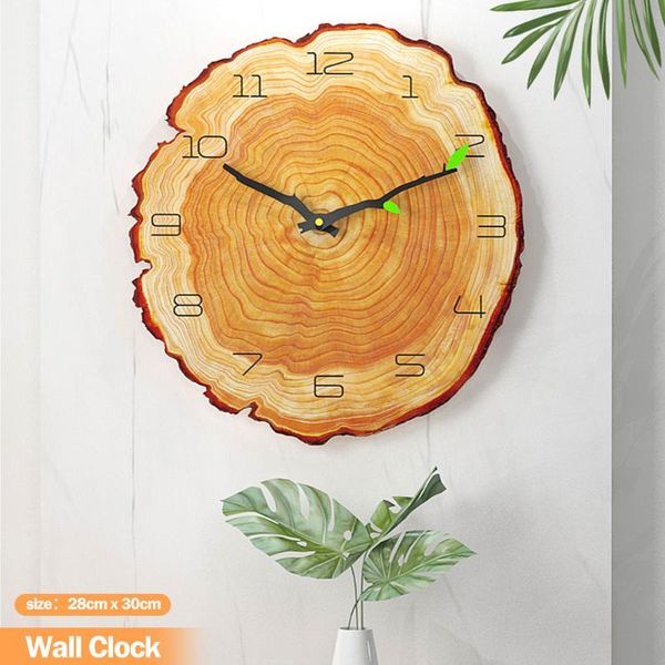 wall clocks wooden clock modern design home kitchen silent timepiece decor quartz movement annual ring decoration
wall clocks wooden clock modern design home kitchen silent timepiece decor quartz movement annual ring decoration