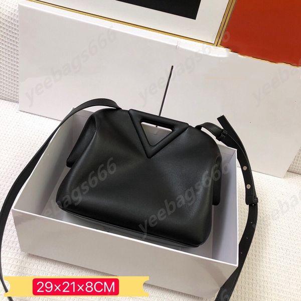 5a women's leather fashion bags triangle handbag messenger totes