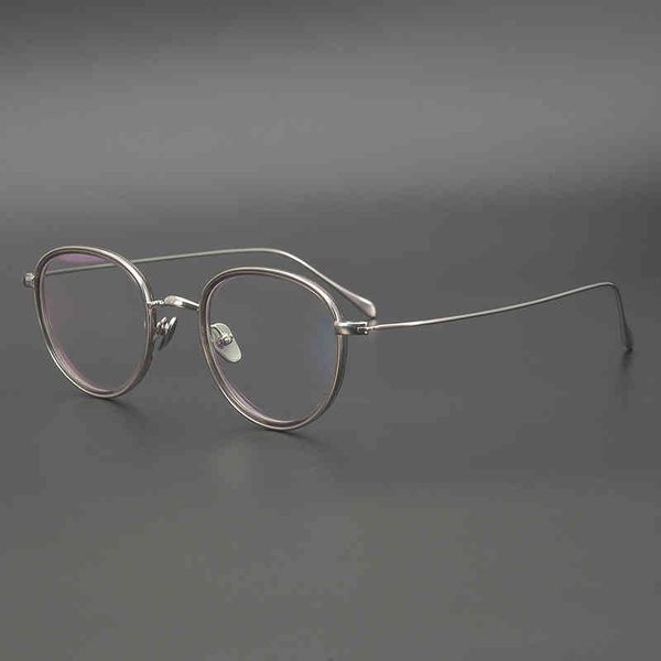 factory outlet titanium handmade pure titanium small height number men's and women's full spectacle frame with round, White;black
factory outlet titanium handmade pure titanium small height number men's and women's full spectacle frame with round, White;black