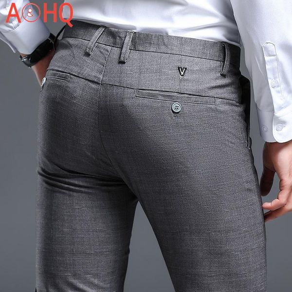 men's suits & blazers men suit pants length formal business stretch plaid dress slim fit summer for trousers, White;black
men's suits & blazers men suit pants length formal business stretch plaid dress slim fit summer for trousers, White;black