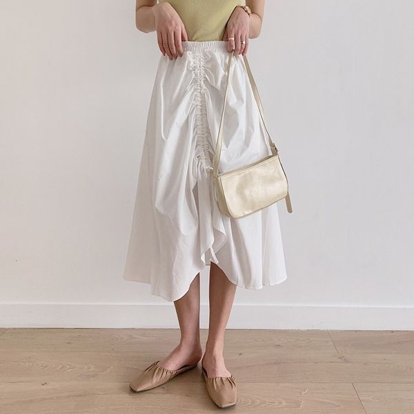 2021 new women's long pleated tight skirt, monochrome, irregular, high waist, a word, casual, loose, soft clothes, spring and summer p3, Black
2021 new women's long pleated tight skirt, monochrome, irregular, high waist, a word, casual, loose, soft clothes, spring and summer p3, Black