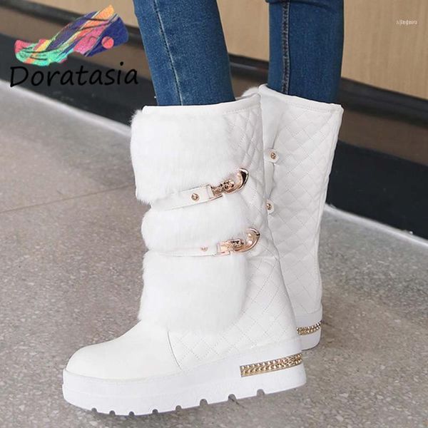 boots doratasia women solid platform slip snoe shoes warm plush casual fluffy luxucy winter boots11, Black
boots doratasia women solid platform slip snoe shoes warm plush casual fluffy luxucy winter boots11, Black