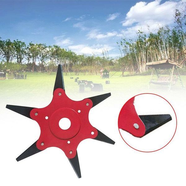 hand & power tool accessories 6teeth blades manganese 65mn steel razor mower grass trimmer head cutter blade for garden lawn machine tools
hand & power tool accessories 6teeth blades manganese 65mn steel razor mower grass trimmer head cutter blade for garden lawn machine tools
