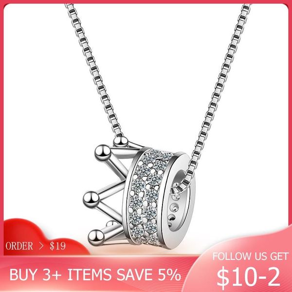 pendant necklaces codemonkey crown zircon necklace fashion 2021 design jewelry cmn360, Silver
pendant necklaces codemonkey crown zircon necklace fashion 2021 design jewelry cmn360, Silver