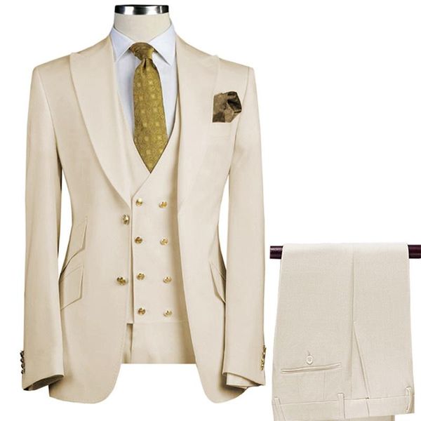 men's suits & blazers 3 pcs set suit pants vest double breasted custom made / fashion casual boutique business groom wedding jacket coa, White;black
men's suits & blazers 3 pcs set suit pants vest double breasted custom made / fashion casual boutique business groom wedding jacket coa, White;black