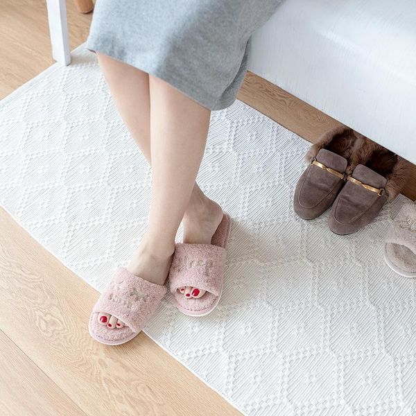 modern minimalist warm white cotton floor mat three dimensional pattern home bedside entry pad plain small area rug prayer carpets
modern minimalist warm white cotton floor mat three dimensional pattern home bedside entry pad plain small area rug prayer carpets