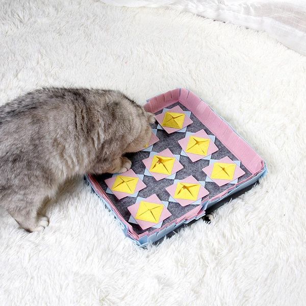 kennels & pens pet dog toys snuffing mat puzzle training interactive for dogs washable sniff find food sniffing pad
kennels & pens pet dog toys snuffing mat puzzle training interactive for dogs washable sniff find food sniffing pad