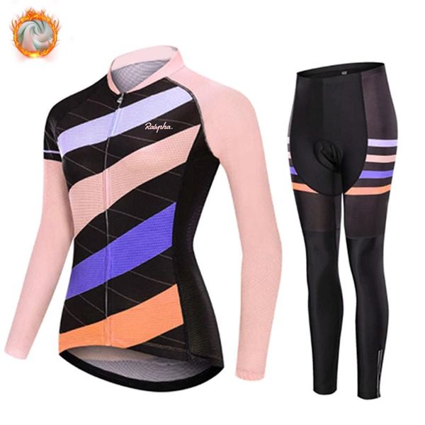 racing sets 2021 ralvpha women winter fleece cycling jerseys bicycle and mountain bike wear ropa ciclismo, Black;blue
racing sets 2021 ralvpha women winter fleece cycling jerseys bicycle and mountain bike wear ropa ciclismo, Black;blue