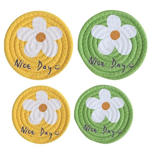 mats & pads 4pcs braided cup coasters round woven insulated for home
mats & pads 4pcs braided cup coasters round woven insulated for home