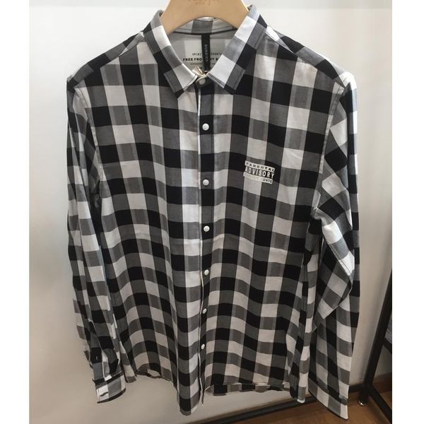 men's casual shirts 2021 the arrival autumn and winter fast fashion men short sleeved plaided shirt 100% cotton classic grid, White;black
men's casual shirts 2021 the arrival autumn and winter fast fashion men short sleeved plaided shirt 100% cotton classic grid, White;black