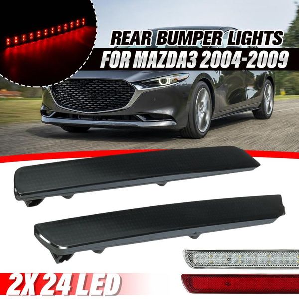 emergency lights 2pcs car rear bumper reflector led black&red&clear shell tail brake srunning lamps for 3 2004-2009
emergency lights 2pcs car rear bumper reflector led black&red&clear shell tail brake srunning lamps for 3 2004-2009