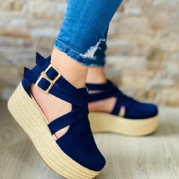 summer women espadrille sandals wedges high heels platform ladies buckle strap closed toe gladiator beach shoes, Black
summer women espadrille sandals wedges high heels platform ladies buckle strap closed toe gladiator beach shoes, Black